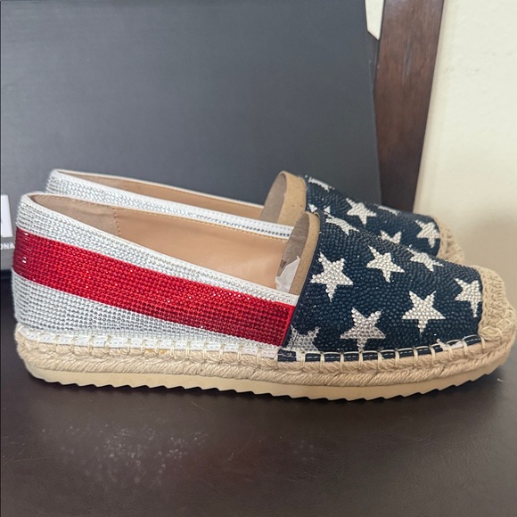 INC International Concepts Red, White, and Blue Espadrilles - Picture 3 of 7